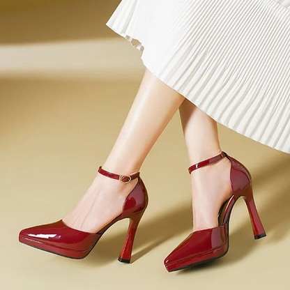 Funki Findz | Shoes | Women's Patent Leather Pointed Toe heels
