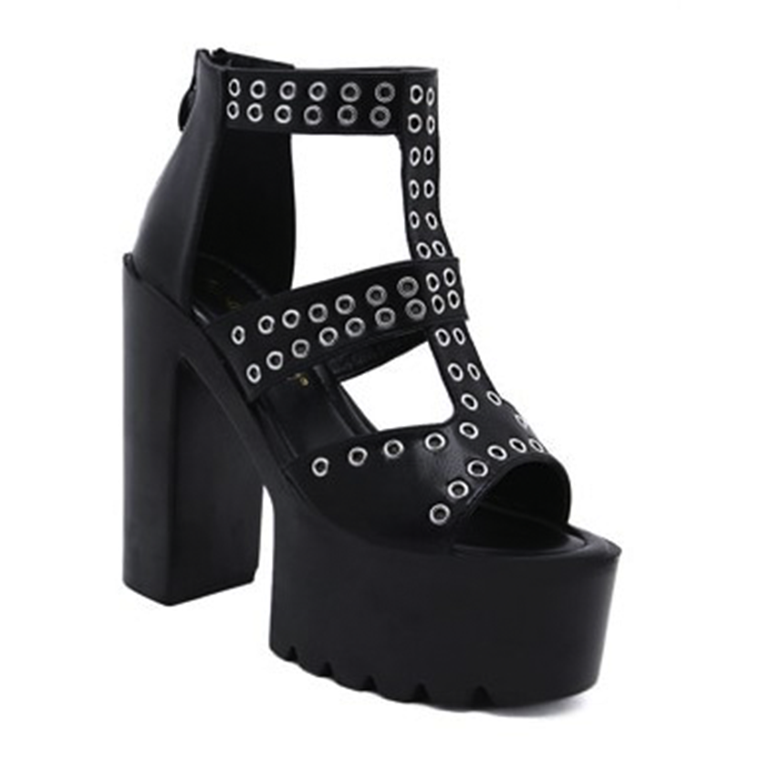 Funki Findz | Shoes | Women's Gothic Summer Platform Sandals