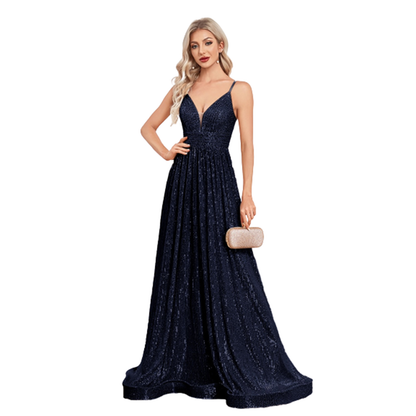 Funki Findz | Dresses | Women's Luxury Strappy Evening Dress