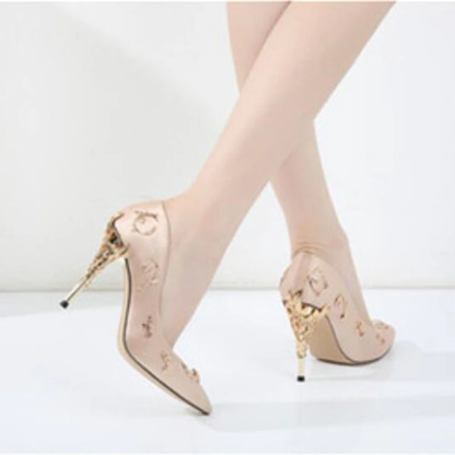 Funki Findz | Shoes | Women's Elegant Silk Formal Prom Stilettos