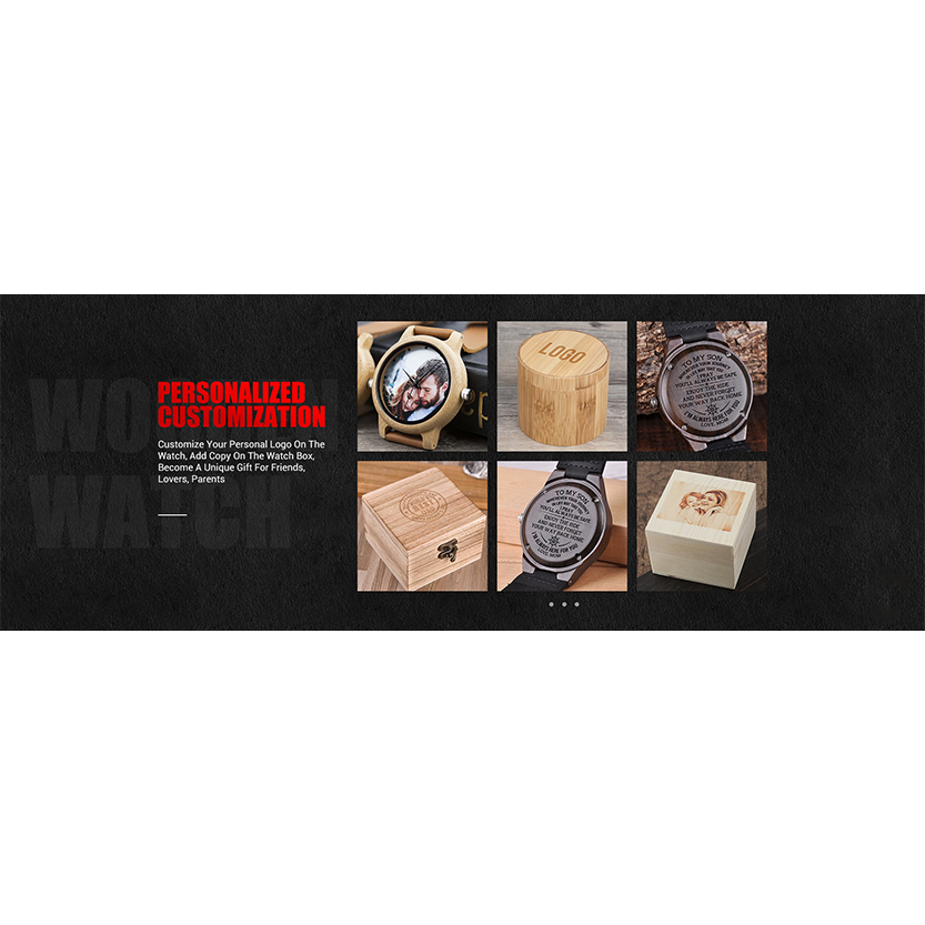 Funki Findz | Watches | Men's Wood Quartz Wristwatch | Gift