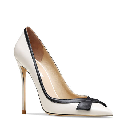 Funki Findz | Shoes | Women's Luxury Leather Bow Knot Stilettos