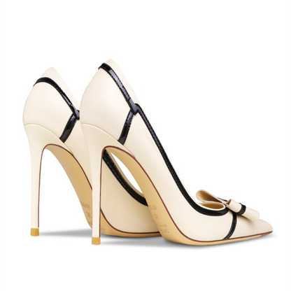 Funki Findz | Shoes | Women's Leather Butterfly-Knot Stilettos