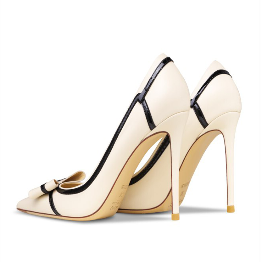 Funki Findz | Shoes | Women's Leather Butterfly-Knot Stilettos