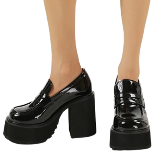 Funki Findz | Shoes | Women's Patent Platform Lolita Loafers
