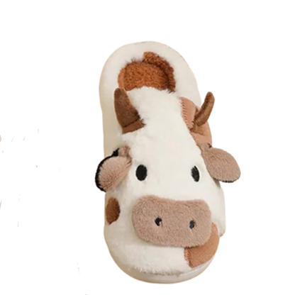 Funki Findz | Shoes | Women's Cute Soft Cow Slipper