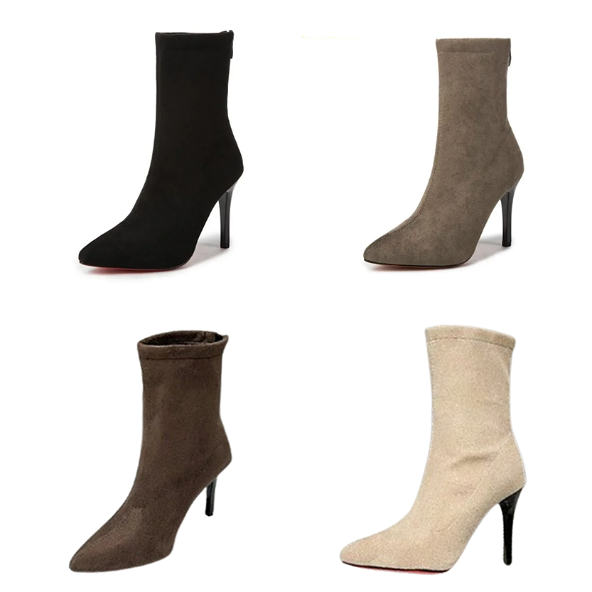 Funki Findz | Boots | Women's Pointed Toe Stiletto Ankle Boots