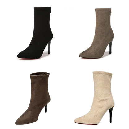 Funki Findz | Boots | Women's Pointed Toe Stiletto Ankle Boots