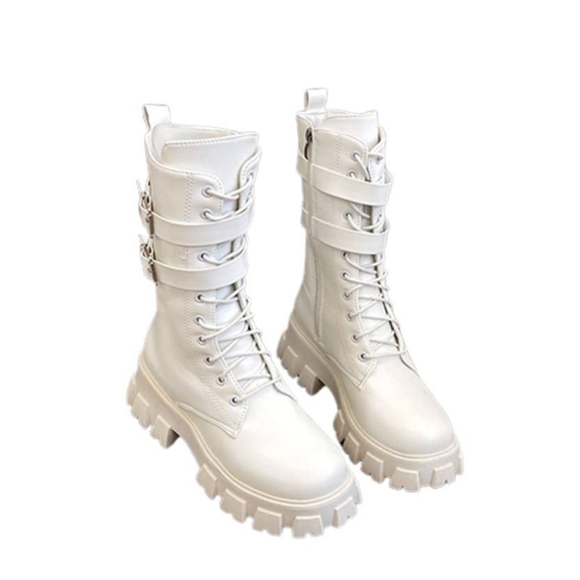 Funki Findz | Boots | Women's Chunky Motorcycle Punk Boots