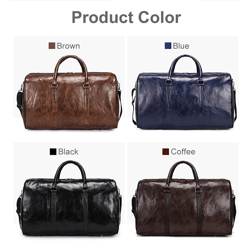 Funki Findz | Bags | Travel Bags | Faux Leather Overnight Bag