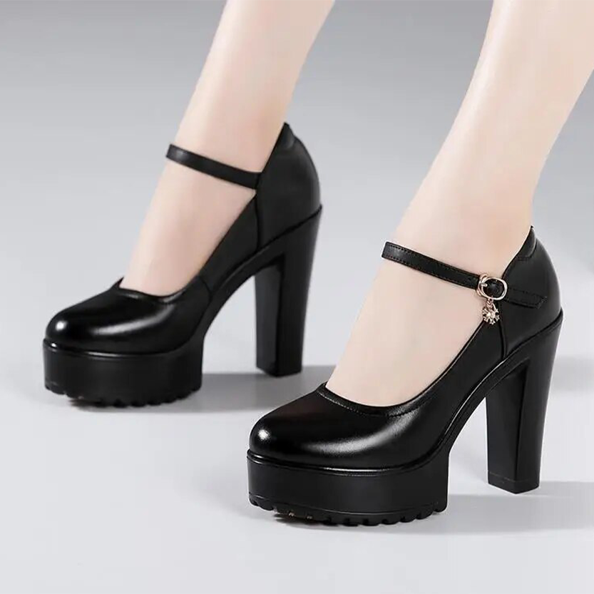 Funki Findz | Shoes | Women's Luxury Leather High Mary Janes