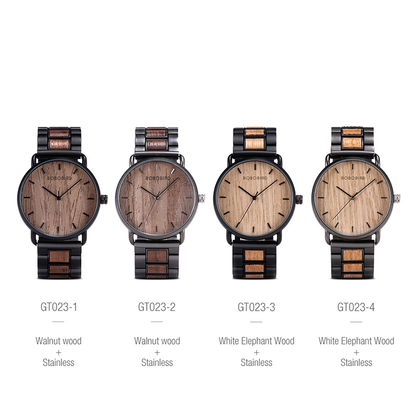 Funki Findz | Watches | Men's Wood Quartz Wristwatch | Gift