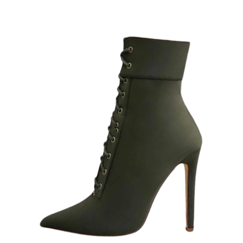 Funki Findz | Boots | Women's Pointed Toe Stiletto Short Boots