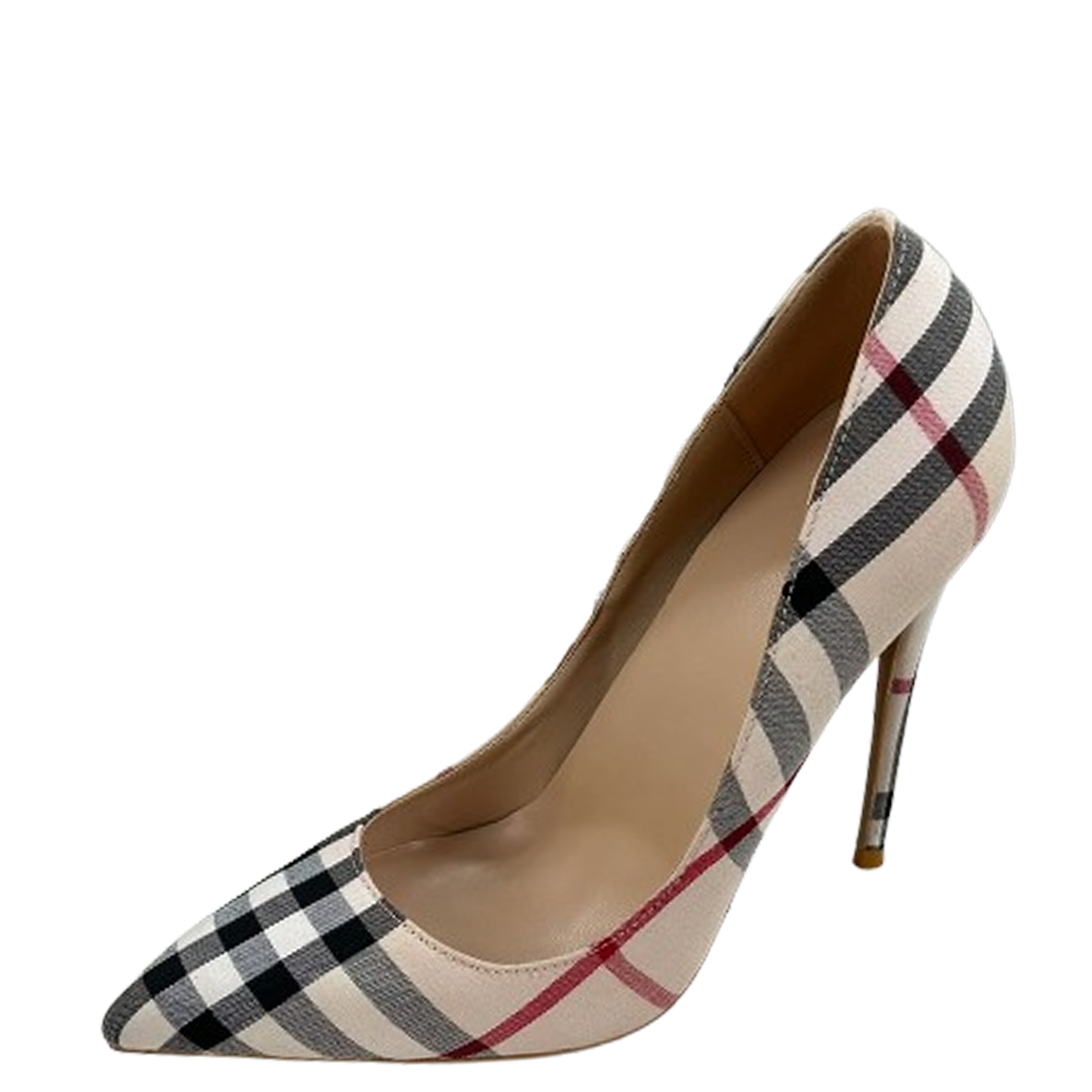 Funki Findz | Shoes | Women's Elegant Neutral Plaid Stilettos