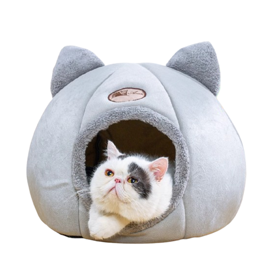Funki Findz | Pet Beds | Cat Beds | Cozy Soft Cat Cave Houses
