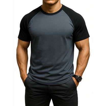 Funki Findz | Shirts | Men's Quick Dry Casual Two Toned T-Shirt