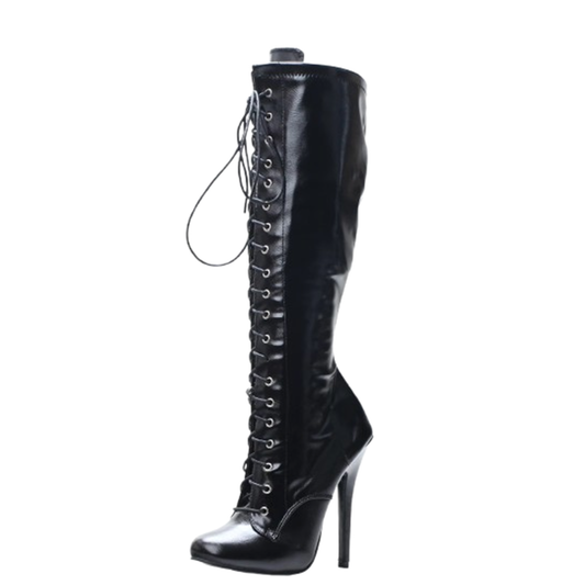 Funki Findz | Boots | Women's 5 Inch Stiletto Knee High Boots