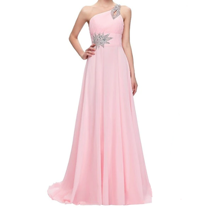 Funki Findz | Dresses | Women's Crystal Beaded Chiffon Dress