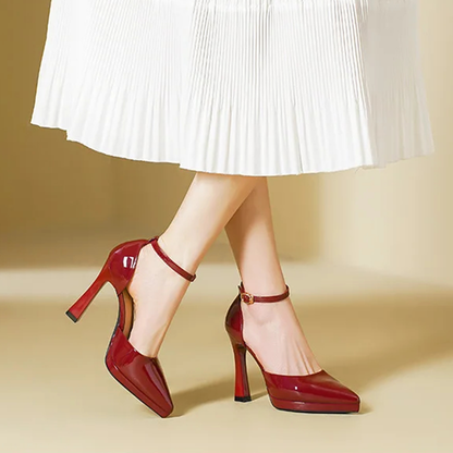 Funki Findz | Shoes | Women's Patent Leather Pointed Toe heels