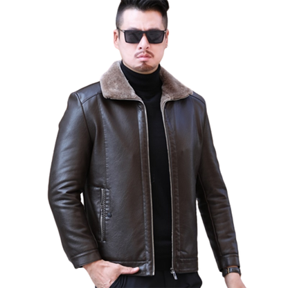 Funki Findz | Jackets | Men's Leather Luxury Sheepskin Jacket