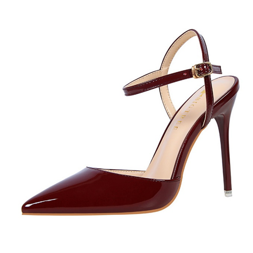 Funki Findz | Shoes | Women's Shiny Patent High Heel Slingback