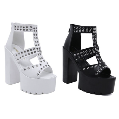 Funki Findz | Shoes | Women's Gothic Summer Platform Sandals