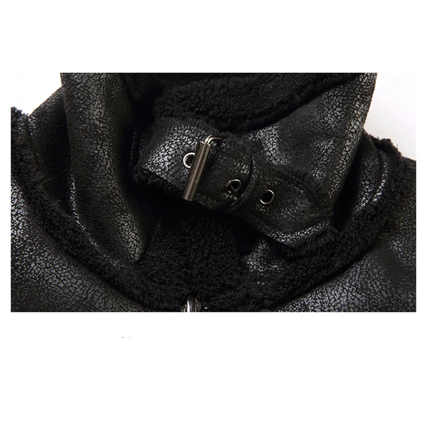 Funki Findz | Jackets | Men's Faux Leather Warm Fashion Jacket