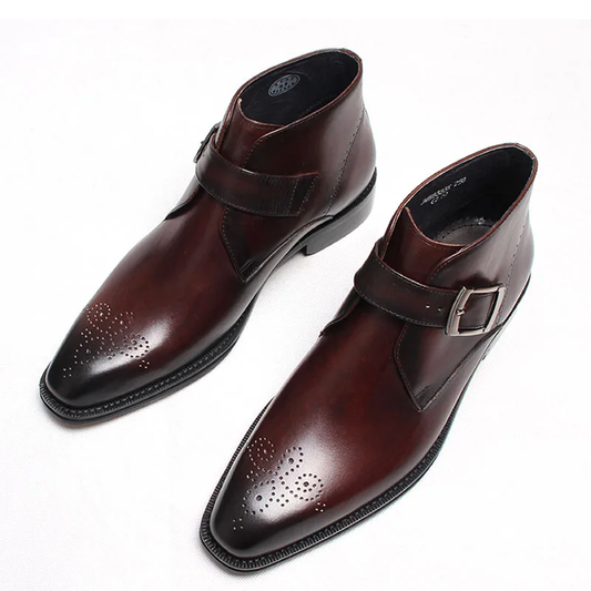 Funki Findz | Boots | Men's Luxury Genuine Leather Ankle Boots