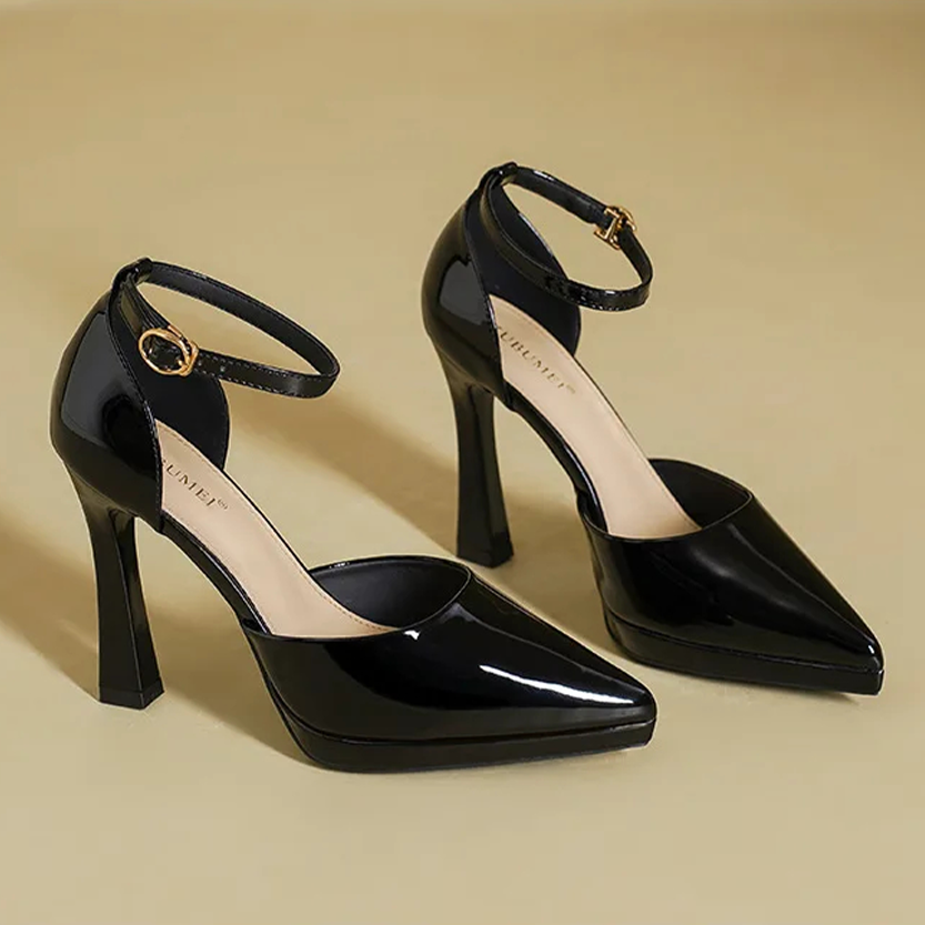 Funki Findz | Shoes | Women's Patent Leather Pointed Toe heels