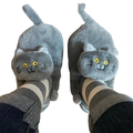 Funki Findz | Shoes | Women's Soft Cat Hug Slippers