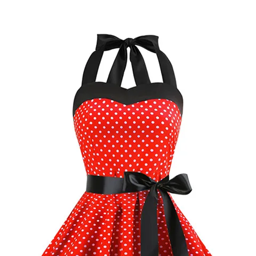 Funki Findz | Dresses | Women's Rockabilly Swing Halter Dress