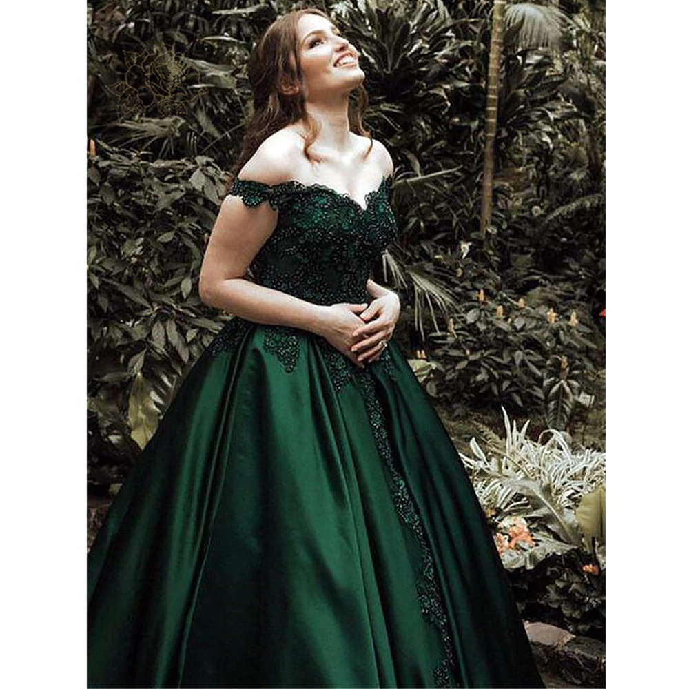 Funki Findz | Dresses | Women's Elegant Long Satin Ball Gown