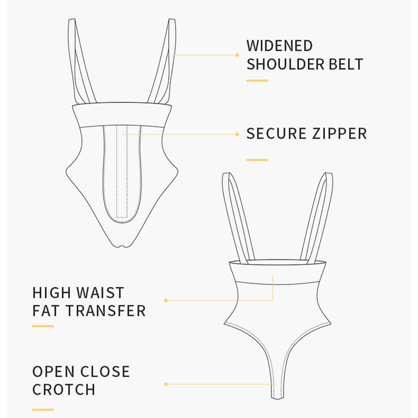 Funki Findz | Shapewear | Women's Plus Body Shaper Thong