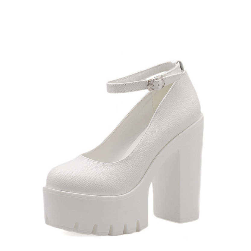 Funki Findz | Shoes | Women's High Platform Buckle Strap Shoes
