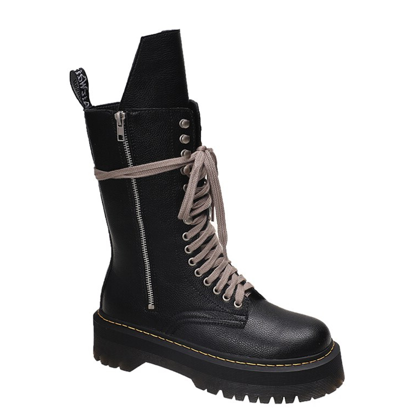Funki Findz | Boots | Women's Mid Calf Biker Style Punk Boots