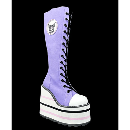 Funki Findz | Boots | Women's Platform Canvas Wedge Sneakers