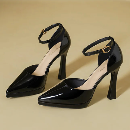 Funki Findz | Shoes | Women's Patent Leather Pointed Toe heels