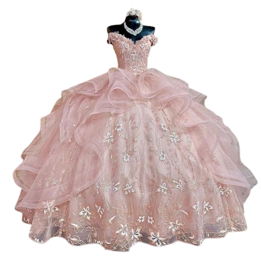 Funki Findz | Dresses | Women's Quinceañera Luxury Ball Dress
