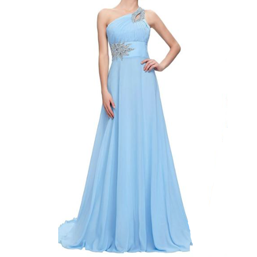 Funki Findz | Dresses | Women's Crystal Beaded Chiffon Dress