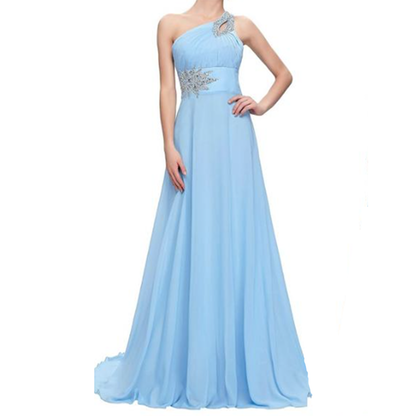 Funki Findz | Dresses | Women's Crystal Beaded Chiffon Dress
