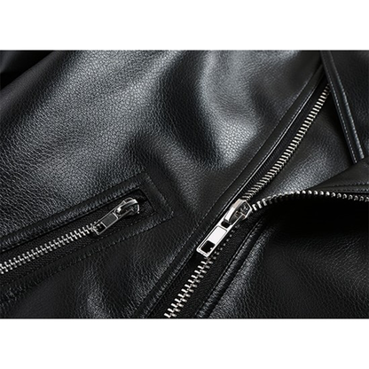 Funki Findz | Jackets | Men's Stylish Faux Leather Biker Jacket