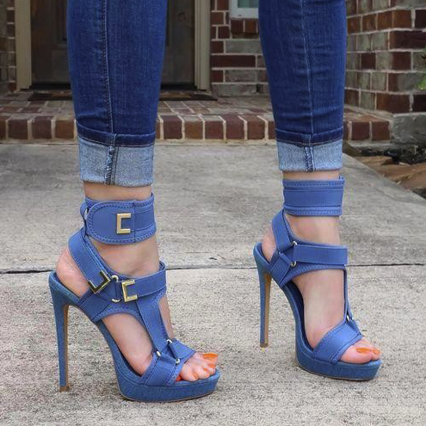 Funki Findz | Shoes | Women's Sky High Strappy Platform Sandal