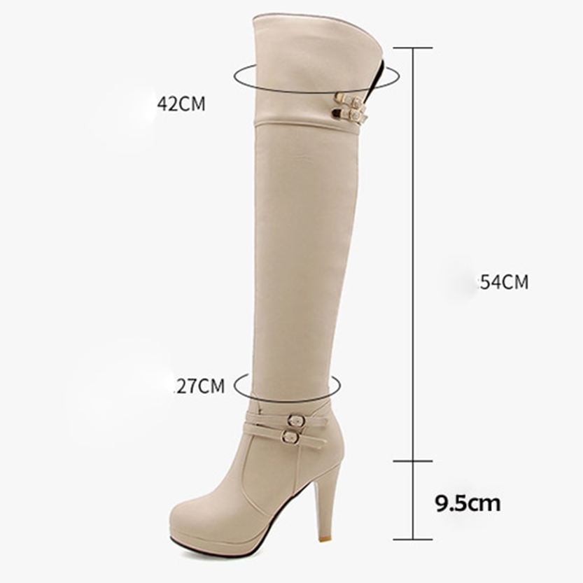 Funki Findz | Boots | Women's Thigh High Platform Stiletto Boots