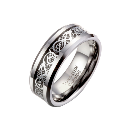 Funki Findz | Rings | Unisex Celtic Tungsten Wedding Ring