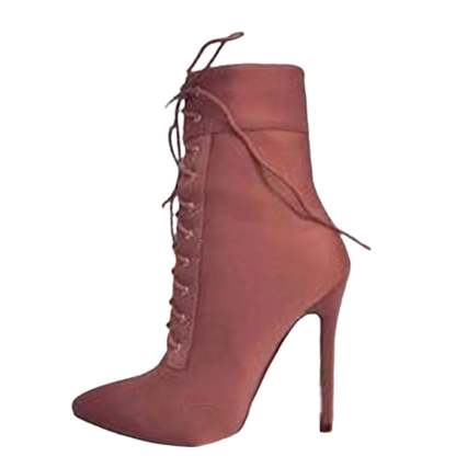 Funki Findz | Boots | Women's Pointed Toe Stiletto Short Boots