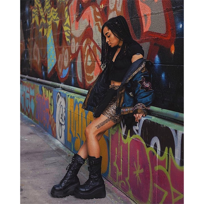 Funki Findz | Boots | Women's New Gothic Style Platform Boots