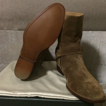 Funki Findz | Boots | Men's Vintage Chelsea Boots | Real Leather