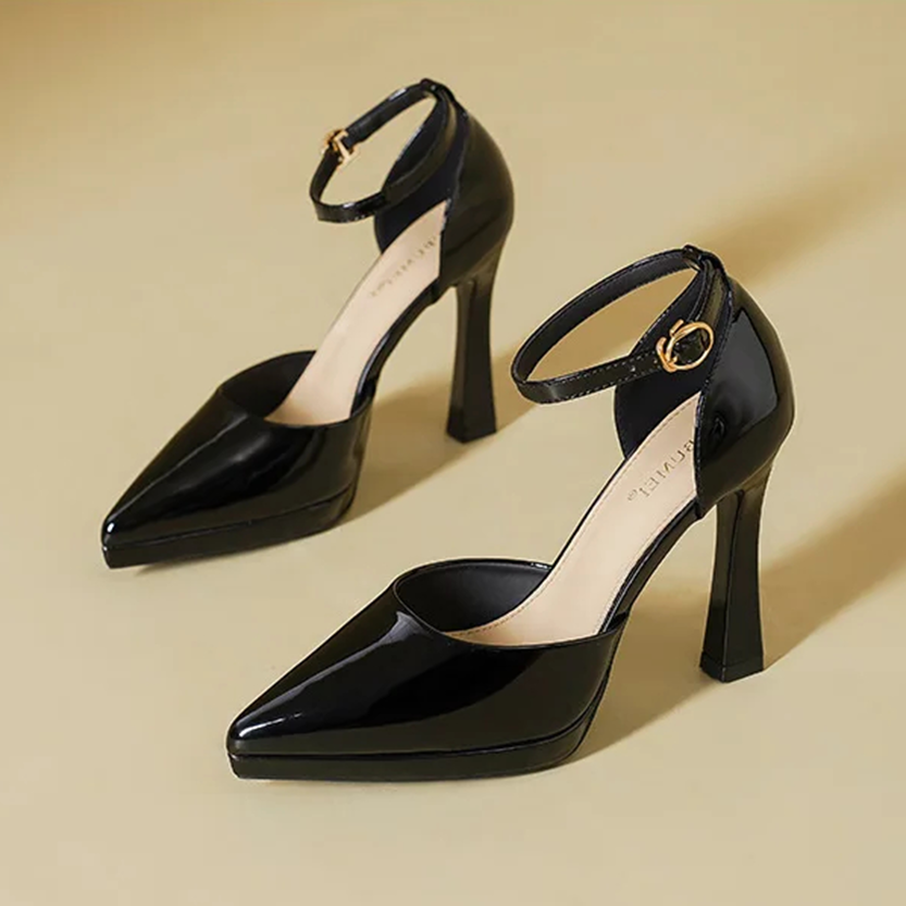 Funki Findz | Shoes | Women's Patent Leather Pointed Toe heels