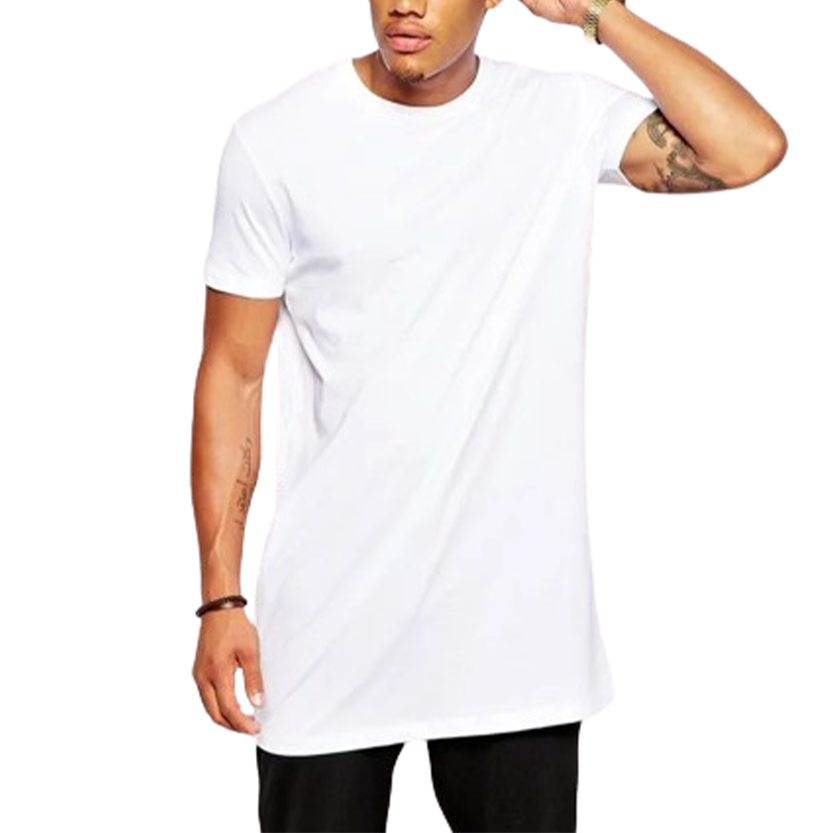 Funki Findz | Shirts | Men's Gothic Short Sleeved Long T-Shirt