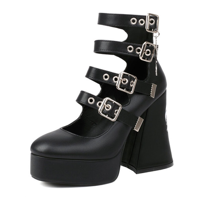Funki Findz | Shoes | Women's Gothic Punk Mary Jane Platforms